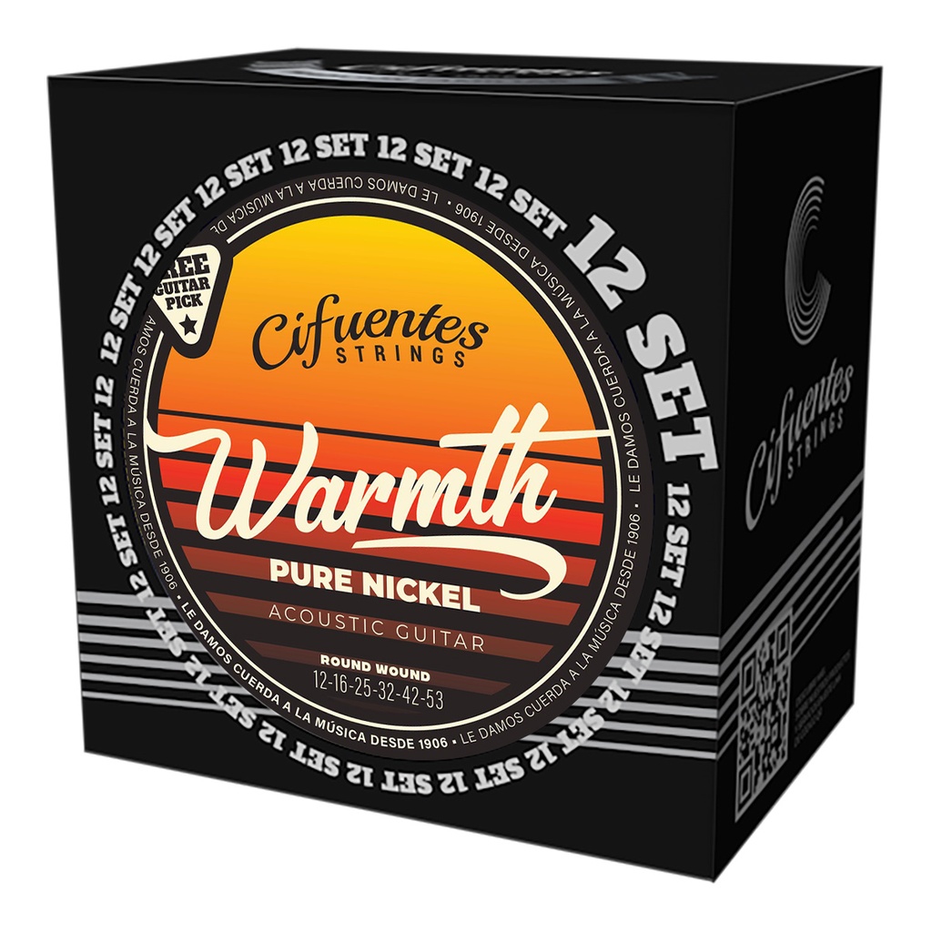 [JD12-PN-GA-12-52-S12-CS] Set 12-Acustica-JD12-12-53-Pure Nickel