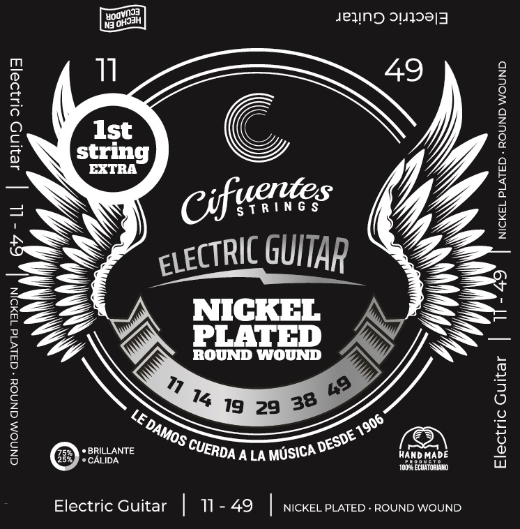 [AC11-NP-GE-11-49-J6-CS] Juego-Electrica-AC11-11-49-Nickel Plated 