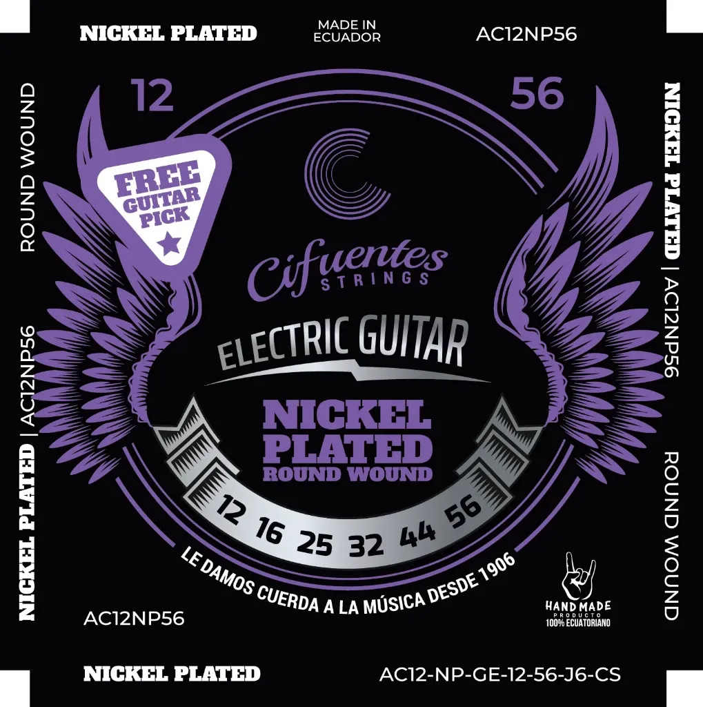 Juego-Electrica-AC12-12-56-Nickel Plated