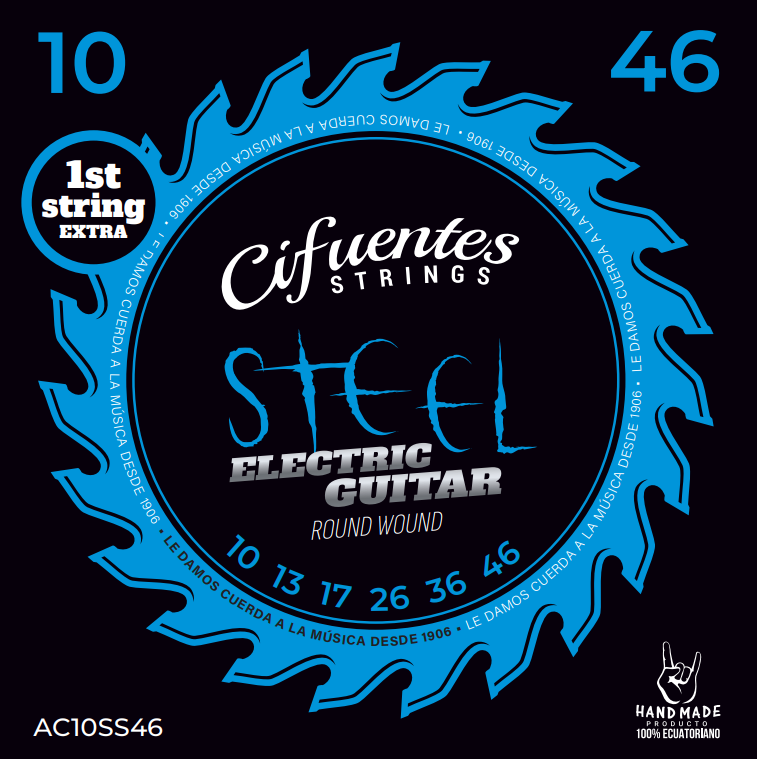 [AC10-SS-GE-10-46-J6-CS] Juego-Electrica-10-46-Steel