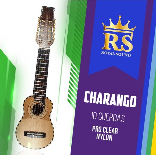 Juego-Charango-RS Royal Sound-TN-Clear Nylon