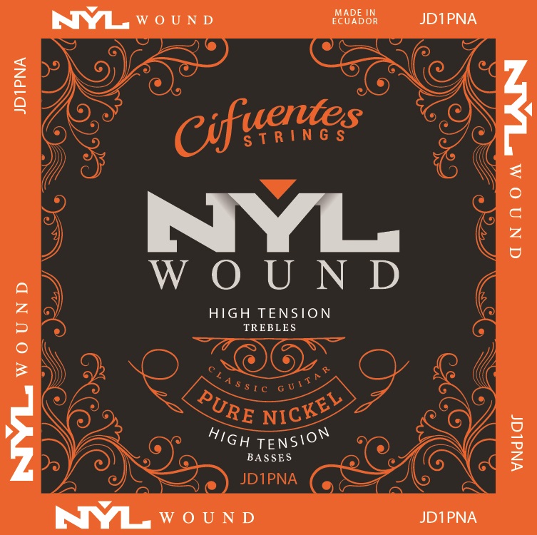 Juego-Clasica-Nylon-Wound-Pure Nickel-High Tension