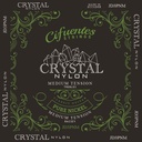 Juego-Clasica-Crystal Nylon-Pure Nickel-Medium Tension