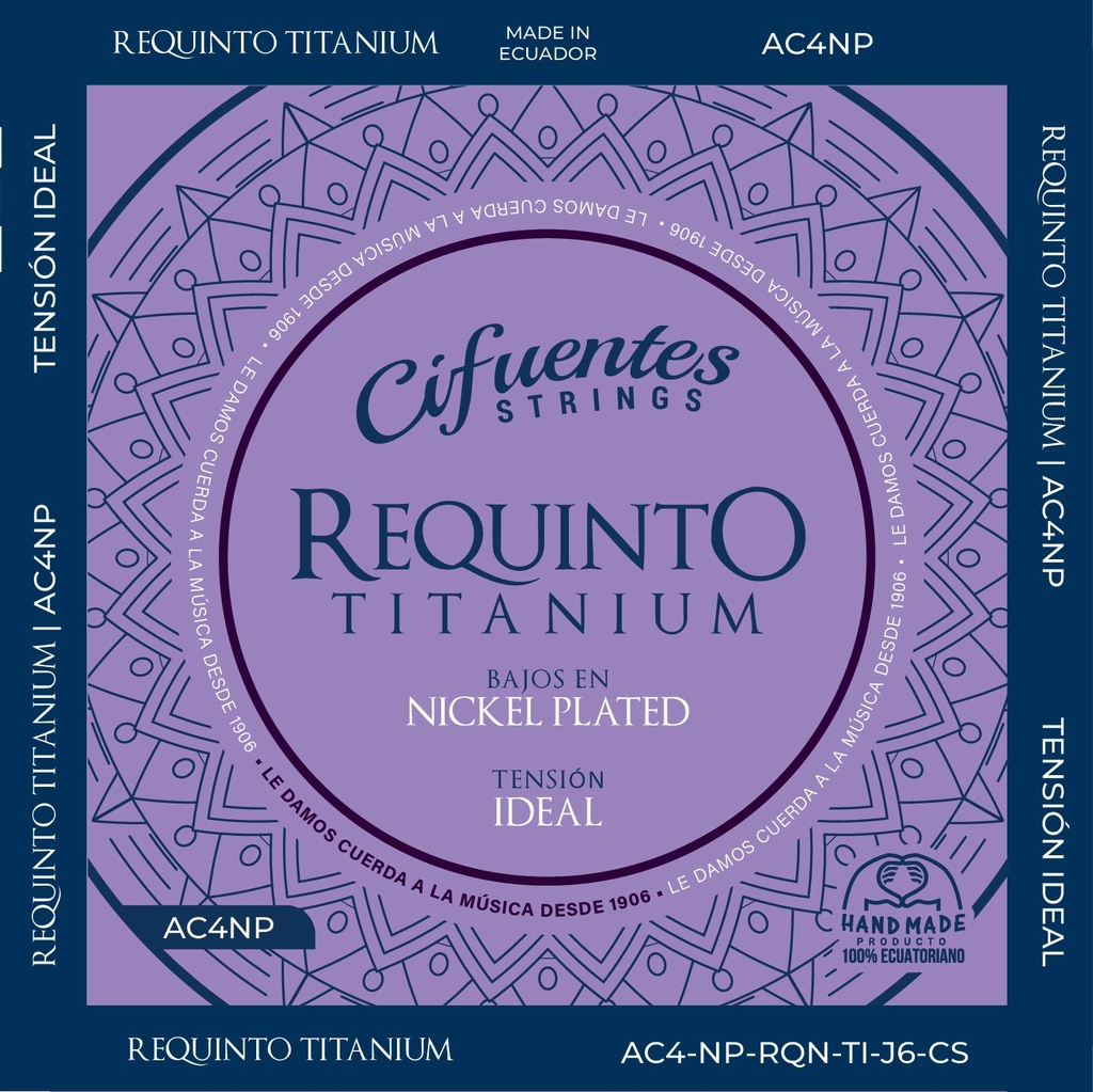 Juego-Requinto-AC4-TI-Nickel Plated