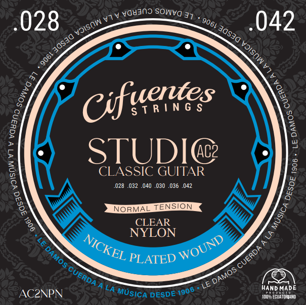 Juego-Clasica-Studio AC2-Nickel Plated-Normal Tension