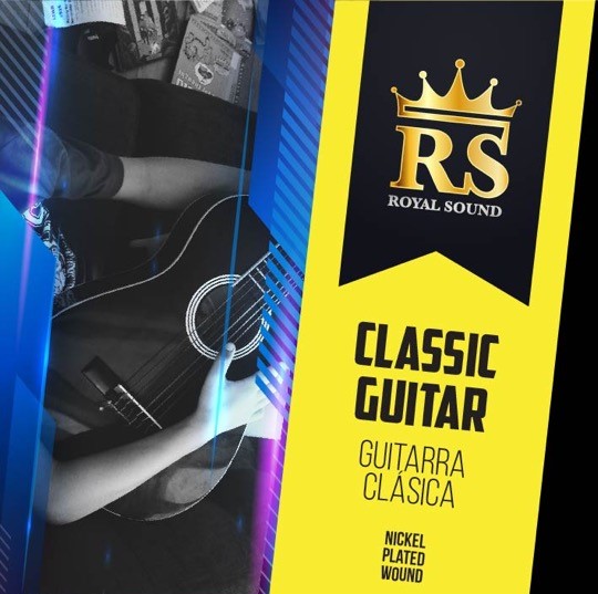 Juego-Clasica-RS Royal Sound -Nickel Plated-Tension Normal