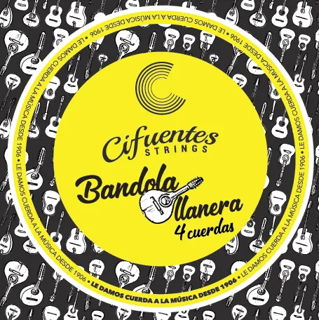 Juego-Bandola Llanera-Silver Plated