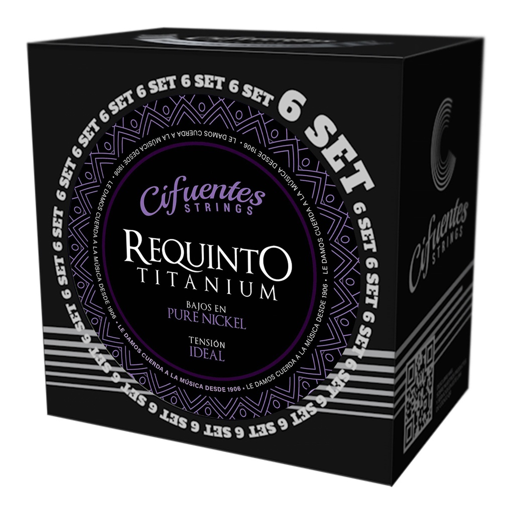 Set 6-Requinto-AC4-TI-Pure Nickel