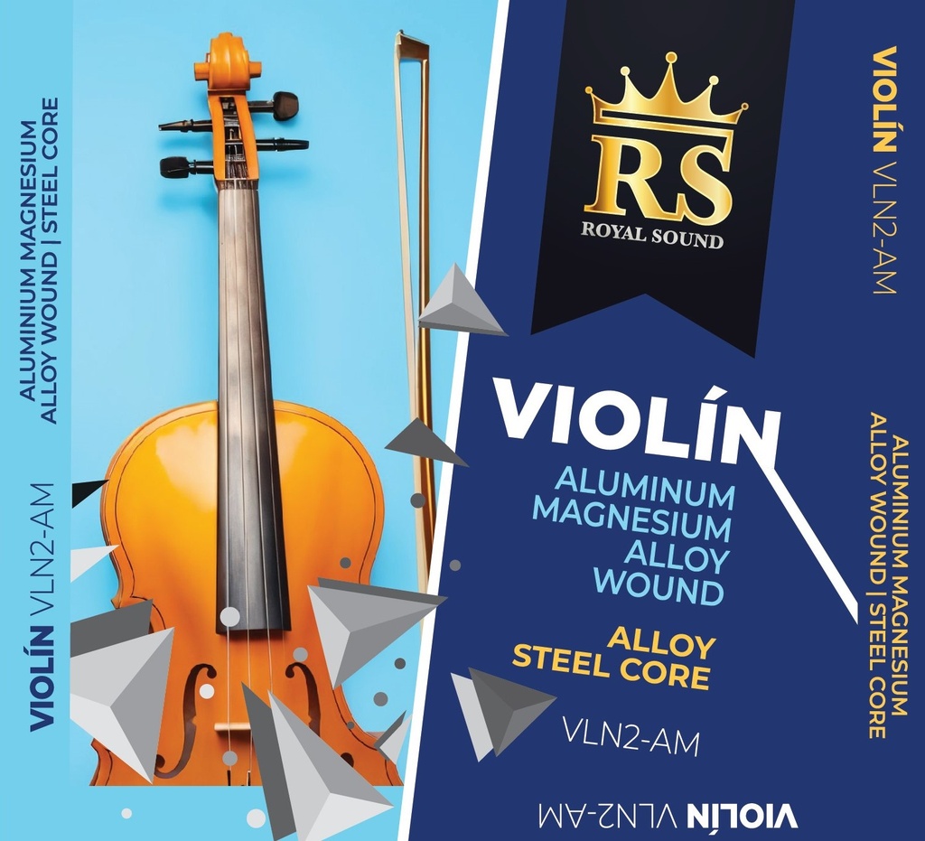 Juego-Violin-RS Royal Sound-Aluminium Magnesium