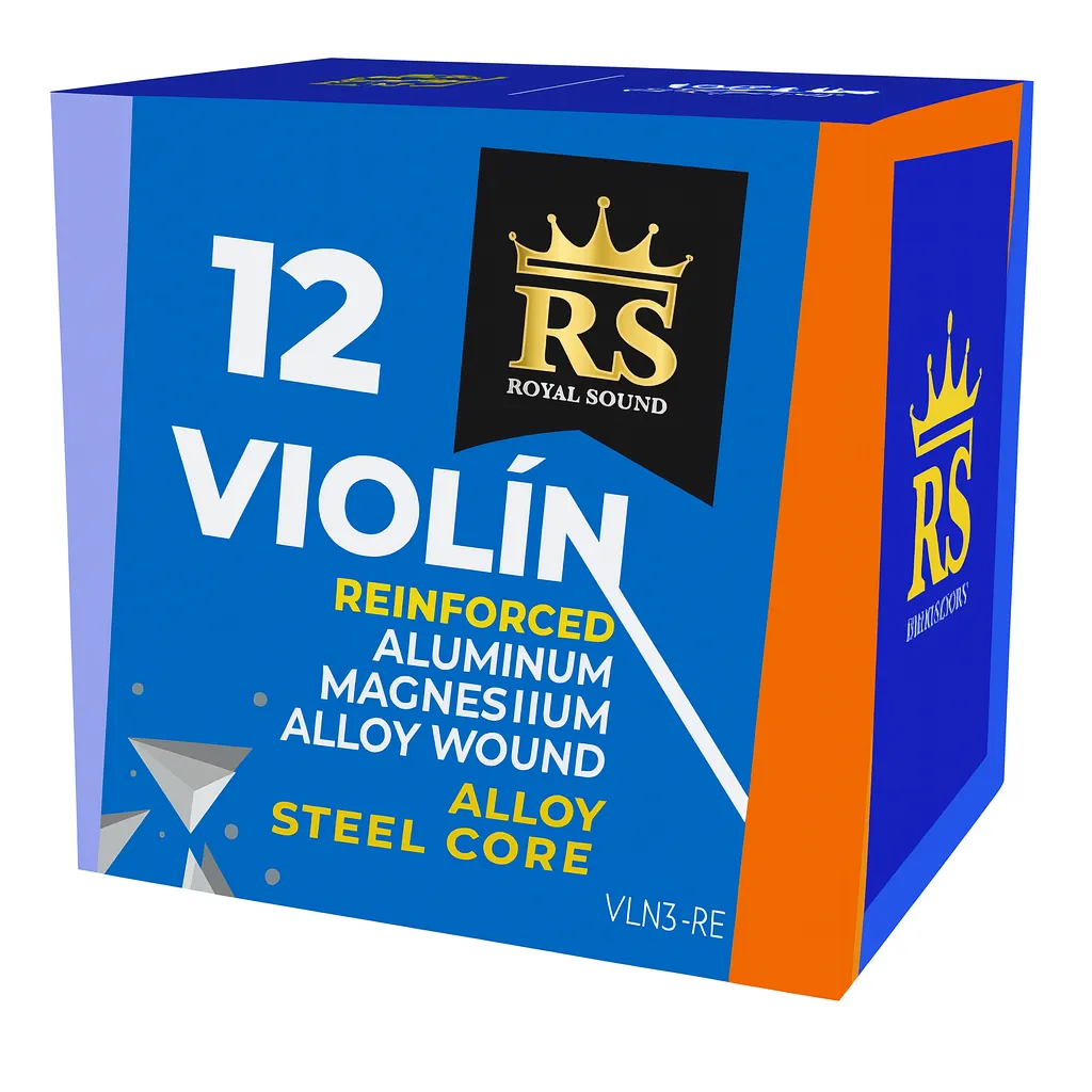 [VLN3-RAM-S12-RS] Set 12-Violin-RS Royal Sound-Reinforced Aluminium Magnesium 