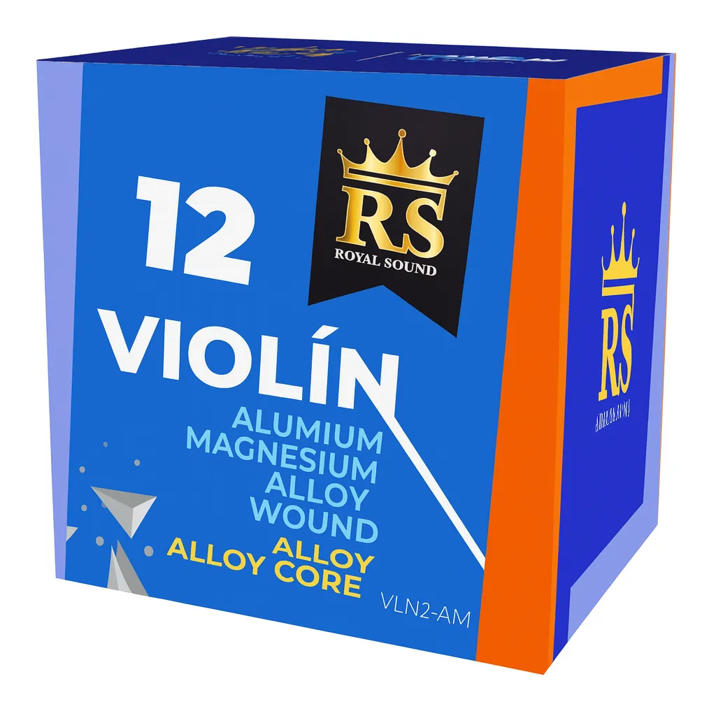 [VLN2-AM-S12-RS] Set 12-Violin-RS Royal Sound-Aluminium Magnesium