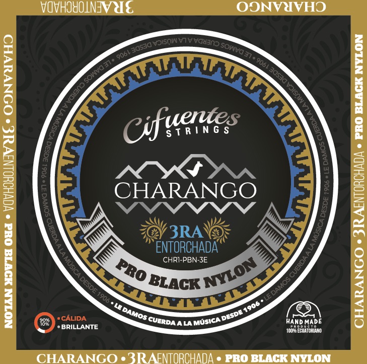 Charango Black Nylon