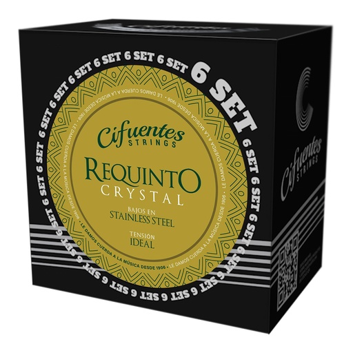 [AC3-SS-RQN-TI-S6-CS] Set 6-Requinto-AC3-TI-Stainless Steel 